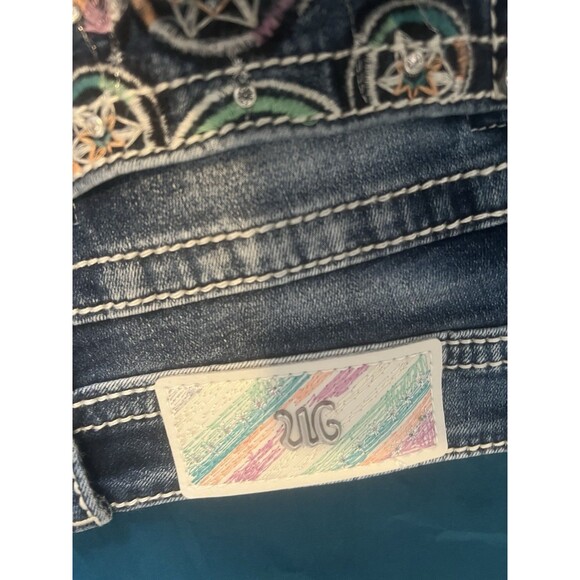 NEW WITH TAG MISS ME JEANS  BOOT CUT MID-RISE 33x32 Waist 33” - Picture 13 of 15